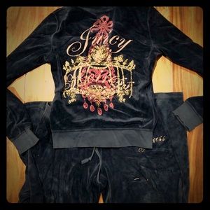 Juicy Couture Heiress Velvet Set